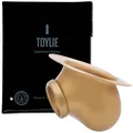 Frei Haus Toylie Latex Penishülle Ben Gold ohne Schaft mit Basisplatte, sleeve