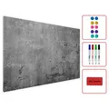 ALLboards Magnettafel 60,0 x 40,0 cm Betonmauer