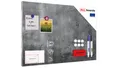 ALLboards Magnettafel ALLboards Metallische Magnettafel BETONMAUER ZEMENTMAUER