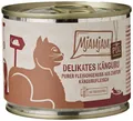 MjAMjAM Premium Katzen Nassfutter Känguru pur 6x200g getreidefrei viel Fleisch
