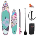 F2 SUP Stand Up Paddle Board Retro Bloom Hibiskus Damen 341cm 11,2