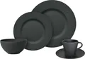 Villeroy & Boch Kombiservice Manufacture Rock  schwarz Frühstücks-Set