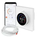 Mi-Heat TH11 WiFi Smart Raumthermostat weiß - für Fussbodenheizung Temperaturregler Thermostat Tuya App
