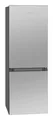 Bomann KG 320.2 Kühlschrank Gefrierfach Kühlgefrierkomb inox-look 175 L (732090)