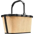 reisenthel carrybag frame raffia black - Beige