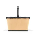 reisenthel carrybag frame raffia black – Stabiler Einkaufskorb mit viel Stauraum und praktischer Innentasche – Elegantes und wasserabweisendes Design