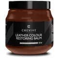 CREVIVE Leder Reparatur Set London Tan 300 ml - Lederpflege Auto - Lederreparatur Sofa - Autositz Reparatur