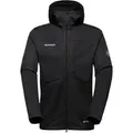 Mammut Ultimate VIII SO Hooded Jacket Herren Softshelljacke schwarz L - Schwarz - L