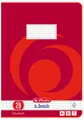 herlitz Schulheft x.book DIN A4 Lineatur 28 / kariert