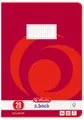 herlitz Schulheft x.book, DIN A4, Lineatur 28 / kariert