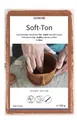 6 8075 137  Soft Ton terracotta 500 g, natürlicher, lufthärtender Ton ohne Br...