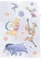Komar Wandtattoo Winnie the Pooh - Flowers & Music - Größe 50 x 70 cm (12 St), selbstklebend, Wandsticker, Kinderzimmer