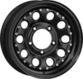 Dotz Modular Beadlock black 18Z (ohne Nabenbecher) 7.5x18 ET18 - LK6/114.3 ML66 Stahlfelge schwarz