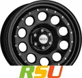 4x Dotz Modular Beadlock black 18Z (ohne Nabenbecher) 7.5x18" ET18 LK6 114.3 ...