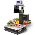 OLYMPIA WK1 Kassensystem mit Waage | POS-Registrierkasse für Handel | TSE-konform & 10,1” Touch-Display | Thermodrucker & Kundenanzeige | All-in-One System mit Wiegebereich 2g/ 6kg – 5g/ 15 kg