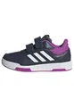 adidas Unisex Kinder Tensaur Hook and Loop Shoes, Shadow Navy/Cloud White/Flash Pink, 31 EU