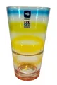 Leonardo Trinkglas EVENT Wasserglas Becher Glas Bunt gestreift Trinkglas 240 ml