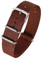 Excellanc NATO Uhrenarmband Stoff Nylon | Ersatzarmband Textil Nylon Herren Damen | Uhrenarmband NATO Strap – Stoff Armband Uhr mehrfarbig robust & komfortabel