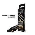 AK Interactive RCM101 - Tools - Set 3 Real Color Markers  - Neu