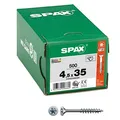 SPAX Universalschrauben T20 Senkkopf WIROX 0191010450355 4,5 mm x 35 mm, 500 St.