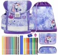 Belmil Schulranzen Set Classy 10-teilig 2025 Mädchen Unicorn Mystic Luna