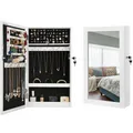 Schmuckschrank Spiegelschrank Schmuckregal Schmuckkasten Hängend SONGMICS JBC51W