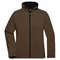 Ladies' Softshell Jacket Trendige Jacke aus Softshell braun, Gr. M