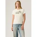 Levi's® T-Shirt LSE THE PERFECT TEE mit Logodruck beige XS (34)