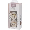 BIBS Studio Colour Schnuller Gr. 2,  6-18 Monate, Ivory/Vanilla