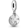Pandora Kettenanhänger Pandora Vierblättriges Kleeblatt Charm-Anhänger 792089CZ Anhänger