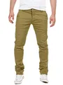 Yazubi Chino Hose Herren Dustin - Männer Chinohose By Yzb Jeans - Baumwoll Chinojeans, Grün (Dusky Green 4R170517), W33/L30
