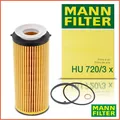 MANN FILTER HU720/3X ÖLFILTER FÜR BMW 3ER E90 E91-E93 5ER F10 F11 X5 E70 X6 E72