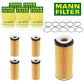 5X MANN FILTER HU750/5X ÖLFILTER FÜR BMW 5ER E90 E91-E95 5ER F10 F11 X5 E70 X6