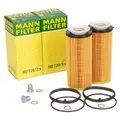 2x MANN HU720/3x Ölfilter + Schraube für BMW E90-93 F10/11 X5 E70 X6 E71 E72 N57