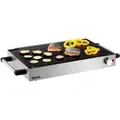Bartscher Ceran-Grillplatte GP2511GN, LxBxH: 4,15x6x0,86 cm; 104919 - Silber