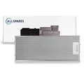AllSpares Metall-Fettfilter 445x175x10mm geeignet für 352813 / 00352813