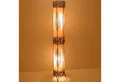 Casa Moro Stehlampe Stehleuchte Henna Lampe aus Leder & Eisen 100 bis 130 cm Marokko, ohne Leuchtmittel, Warmweiß, echtes Leder