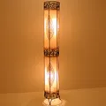 Stehleuchte Wohnzimmer Marokkanische Lederlampe Hennalampe Stehlampe XXL