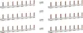 Gira Set Phasenschiene 1-p Sch. 831300 Bussystem-Schaltaktor Set