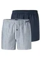 Schiesser Boxershorts Boxershorts (Set, 2-St., 2er Pack) Webware, Baumwolle, 2er Pack