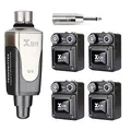 XVive U4 In-Ear Monitor Wireless System - Bundle, 1x Transmitter + 4x Receiver