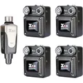 XVive U4 In-Ear Monitor Wireless System Bundle, 1xTransmitter + 4xReceiver | Neu