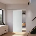 Schulte - Tür Schiebetür Glas Satiniert 1025 X 2200 Zimmertür Glasschiebetür - Griffmuschel