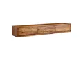 Mid.you Lowboard, Sheesham, Holz, Sheesham, massiv, 3 Schublade(n) Schubladen, 25x35x160 cm, hängend, handgemacht, Wohnzimmer, Wohnwände, Lowboards, Lowboards hängend