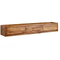 WOHNLING WL6.525 Lowboard Hängend Braun 160 cm x 35 cm x 25 cm