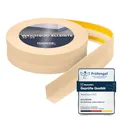 HOLZBRINK Weichsockelleiste selbstklebend PVC 32x23mm, 5 m | Küchenleiste Arbeitsplatte | Abschlussleiste selbstklebend für Badezimmer | Farbe: Kiefer