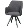 CLEMENTO Wallace Sessel Aluminium/Sunbrella Drehbar - anthracite