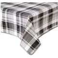 texpot Tischdecke Wachstuch Streifen Karos abwischbar Wachstuchtischdecke (1-tlg) bunt Rund | 140 cm x 140 cm
