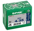 SPAX Senkkopf T20 Teilgewinde, 4x35, WIROX, 4CUT, 200 Stk