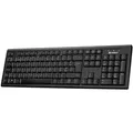 Kabelgebundene USB-Office-Tastatur, Schwarz (Nordic) - Schwarz